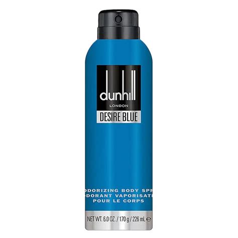 dunhill desire blue body spray.